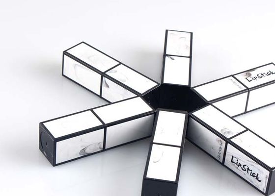 Airless Plastic Cosmetic Packaging 5g Lipstick Tube With ISO9001 Certified