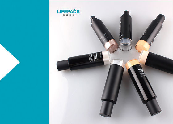 35ml χωρίς αέρα αντλιών προσαρμοσμένο μπουκάλι χρώμα αντλιών μπουκαλιών καλλυντικό, κενό χωρίς αέρα