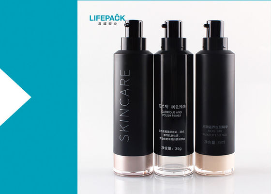 Επαναληπτικής χρήσεως κενό μέγεθος ικανότητας φ34.5mmx134mm μπουκαλιών 50ml αντλιών ιδρύματος