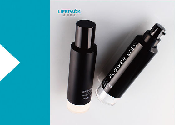 Ο ελαφρύς χωρίς αέρα καλλυντικός σύντροφος μπουκαλιών αντλιών τελειώνει με το ακρυλικό κατώτατο σημείο