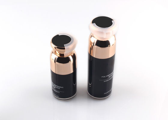 Ακρυλική συσκευασία μπουκαλιών λοσιόν ΚΑΠ, χωρίς αέρα τύπος μπουκαλιών συμπιέσεων μεγέθους ταξιδιού