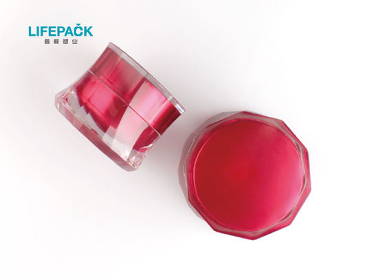 Προσαρμοσμένο χρώματος κενό κρέμας βάζων σαφές ακρυλικό εξωτερικό στρώμα τοίχων πολυτέλειας παχύ