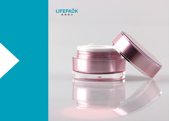 Προσαρμοσμένη ικανότητα βάζων 30ml χρώματος καλλυντική ακρυλική για τα λοσιόν και τις κρέμες